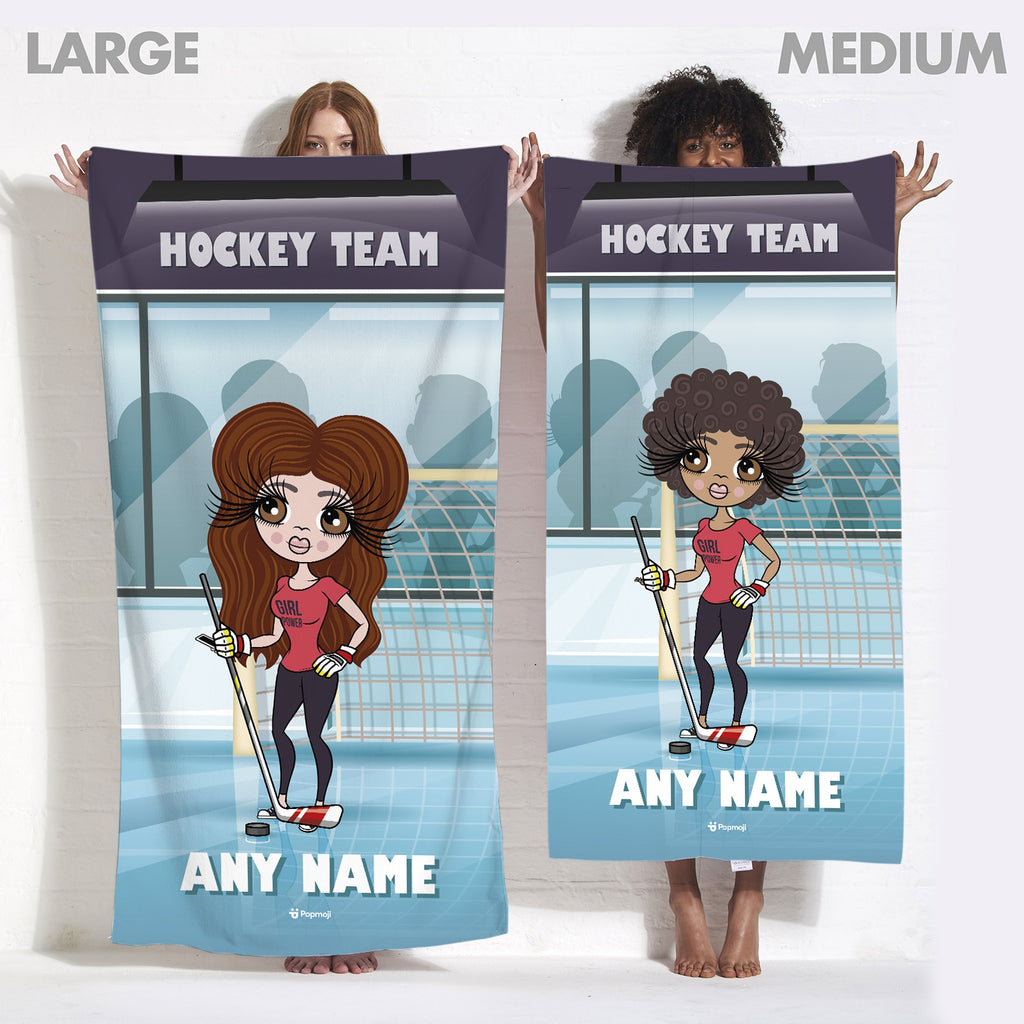 ClaireaBella Ice Hockey Beach Towel - Image 6