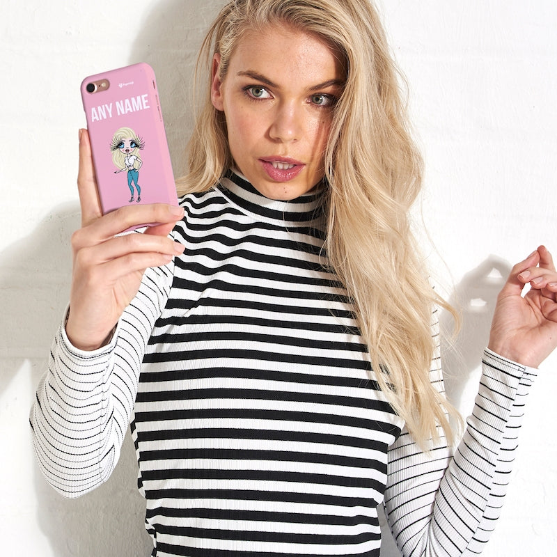 ClaireaBella Personalized Pink Power Phone Case - Image 2