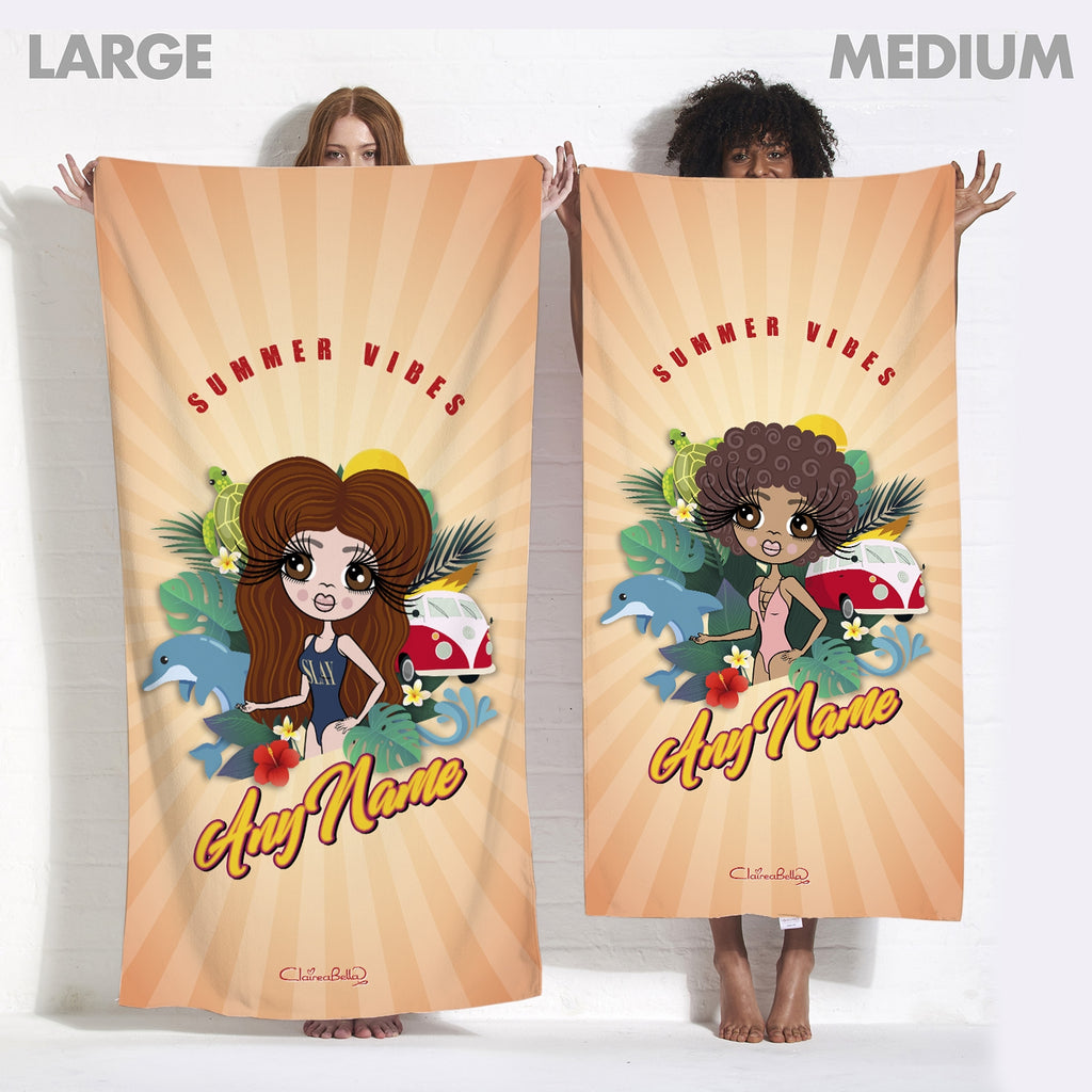 ClaireaBella Summer Vibes Beach Towel - Image 7