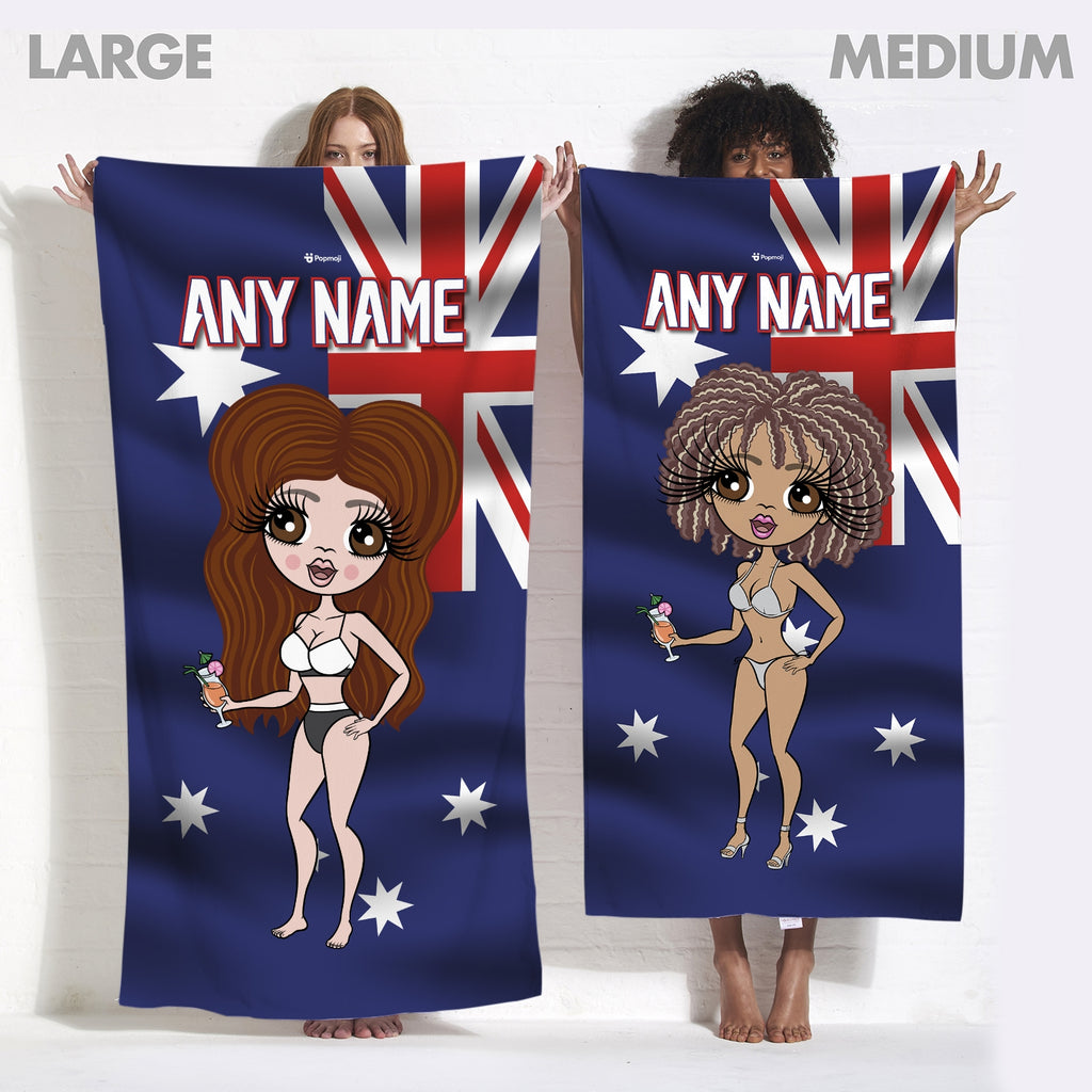 ClaireaBella Australia Flag Beach Towel - Image 5