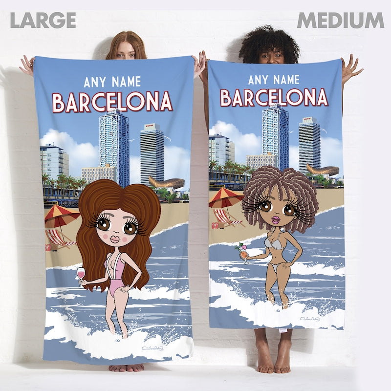 ClaireaBella Barcelona Beach Towel - Image 5