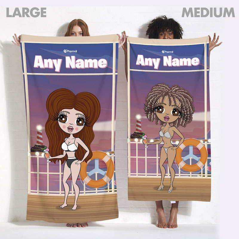 ClaireaBella Cruise Beach Towel - Image 4