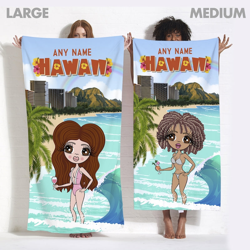 ClaireaBella Hawaii Beach Towel - Image 4