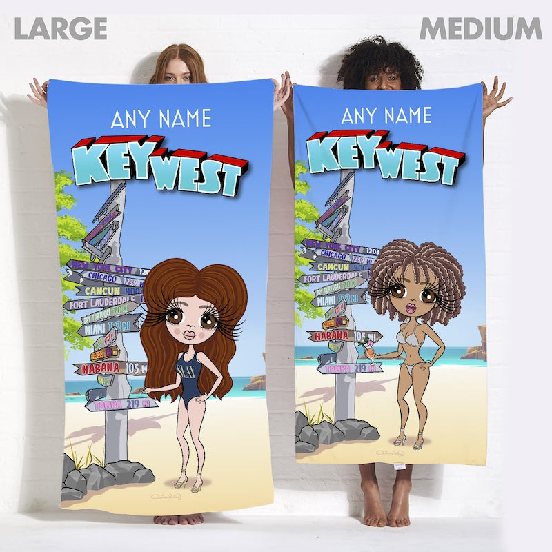 ClaireaBella Key West Beach Towel - Image 4