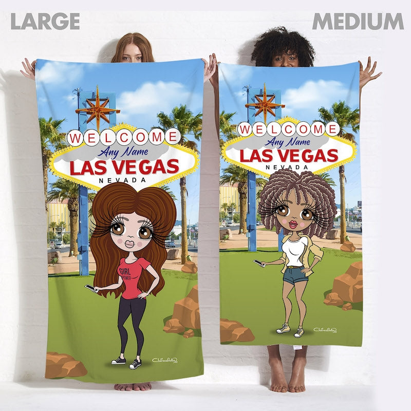 ClaireaBella Las Vegas Beach Towel - Image 3