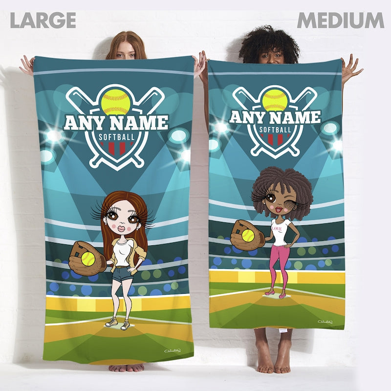 ClaireaBella Softball Beach Towel - Image 5