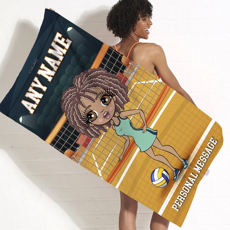 ClaireaBella Volleyball Beach Towel - Image 1