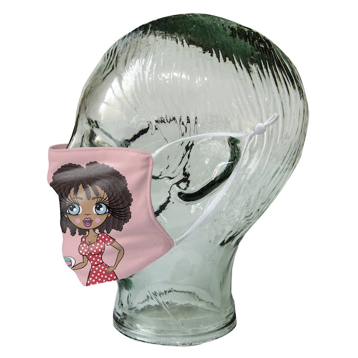 ClaireaBella Personalized Blush Reusable Face Covering - Image 9