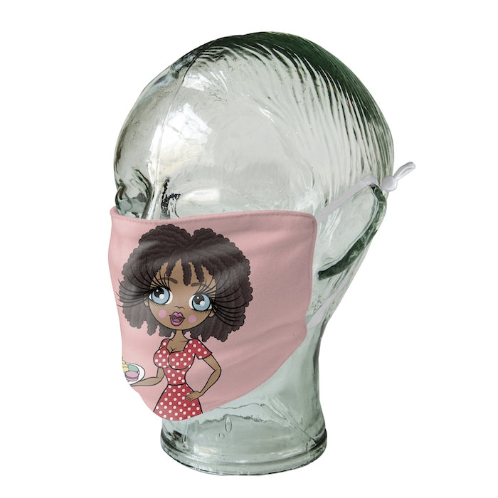 ClaireaBella Personalized Blush Reusable Face Covering - Image 5