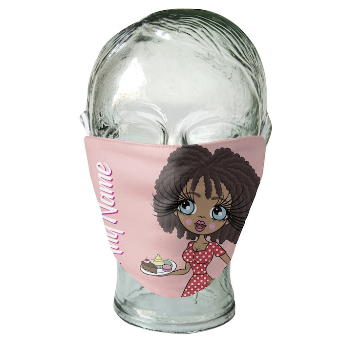 ClaireaBella Personalized Blush Reusable Face Covering - Image 3