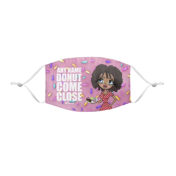 ClaireaBella Personalized Donut Reusable Face Covering - Image 1