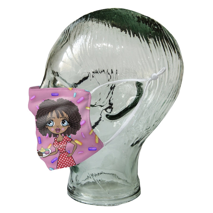 ClaireaBella Personalized Donut Reusable Face Covering - Image 9
