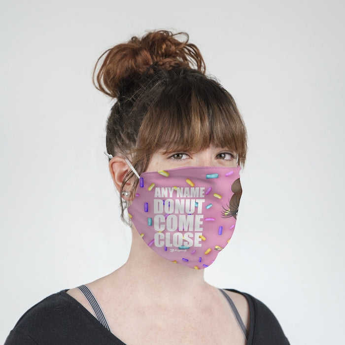 ClaireaBella Personalized Donut Reusable Face Covering - Image 4
