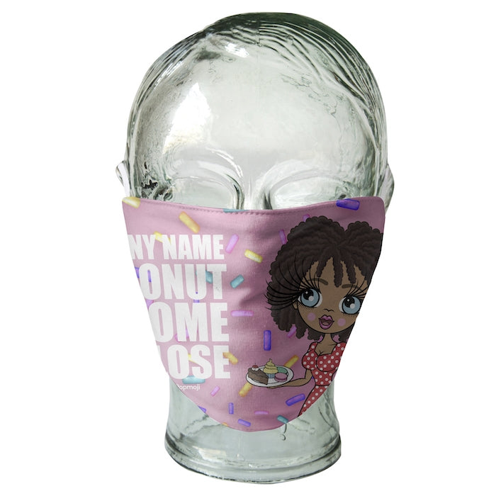 ClaireaBella Personalized Donut Reusable Face Covering - Image 3