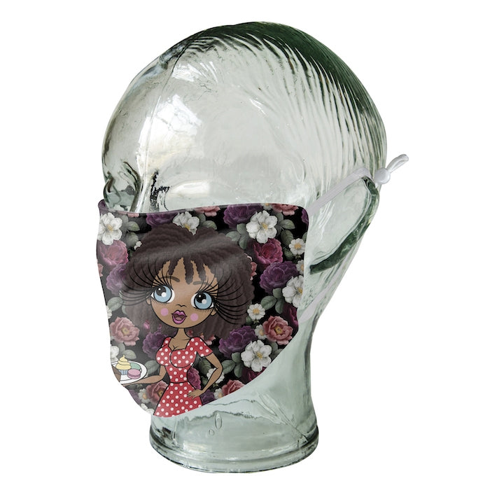 ClaireaBella Personalized Floral Reusable Face Covering - Image 7