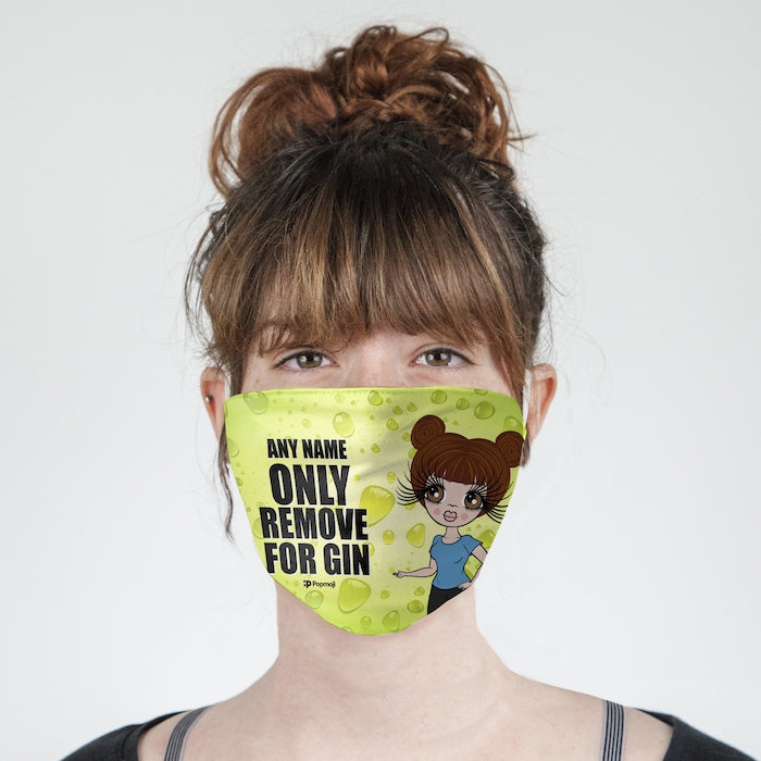 ClaireaBella Personalized Gin Reusable Face Covering - Image 2