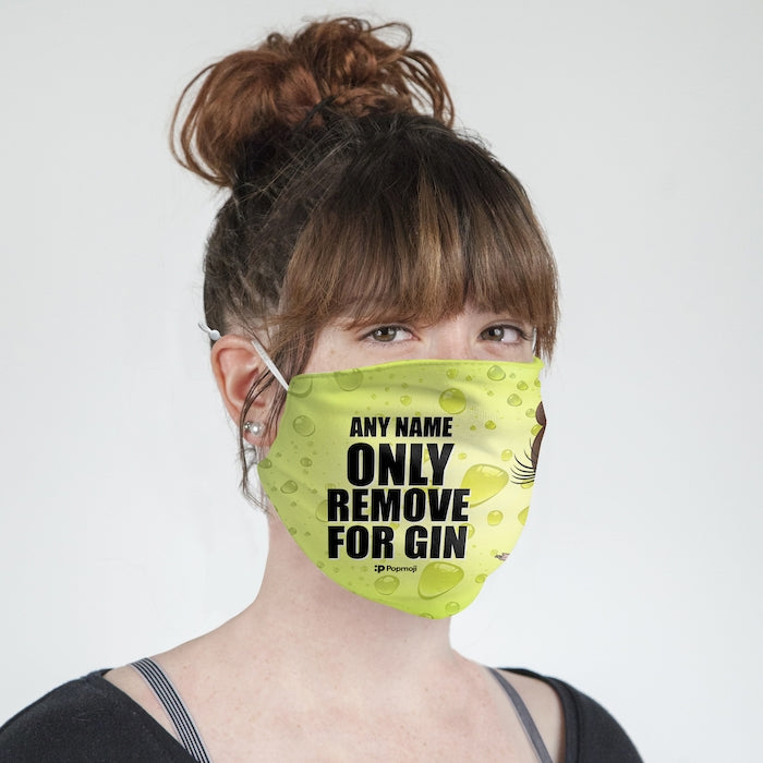 ClaireaBella Personalized Gin Reusable Face Covering - Image 3