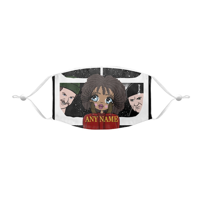 ClaireaBella Personalized Alone At Home Reusable Face Covering - Image 1