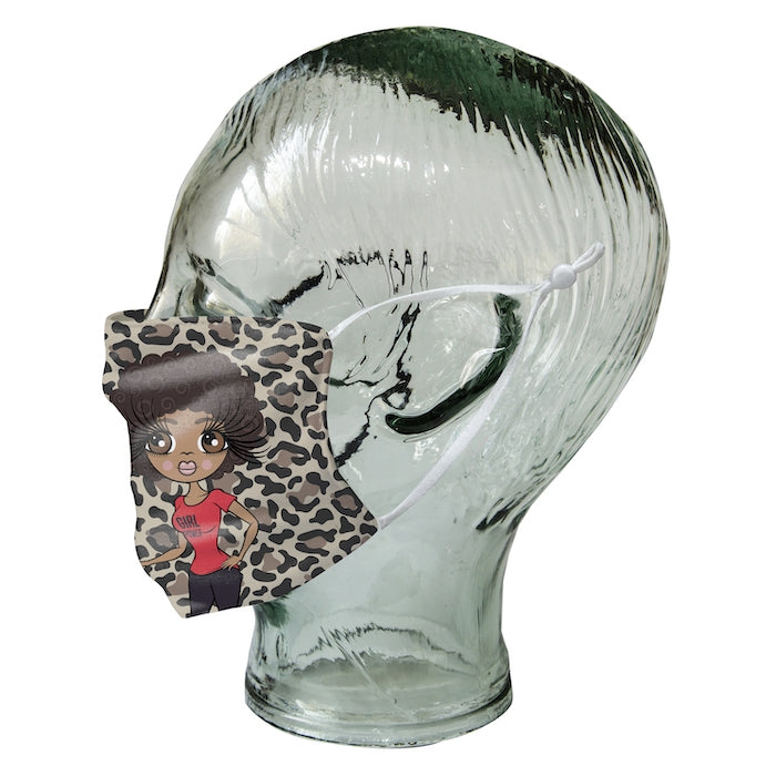 ClaireaBella Personalized Leopard Print Reusable Face Covering - Image 9