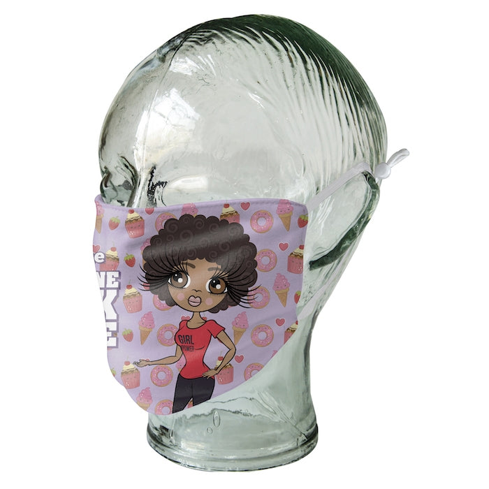 ClaireaBella Personalized Snack Muzzle Reusable Face Covering - Image 5