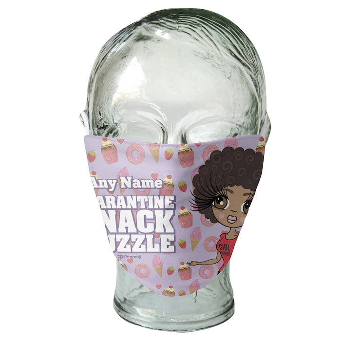 ClaireaBella Personalized Snack Muzzle Reusable Face Covering - Image 3