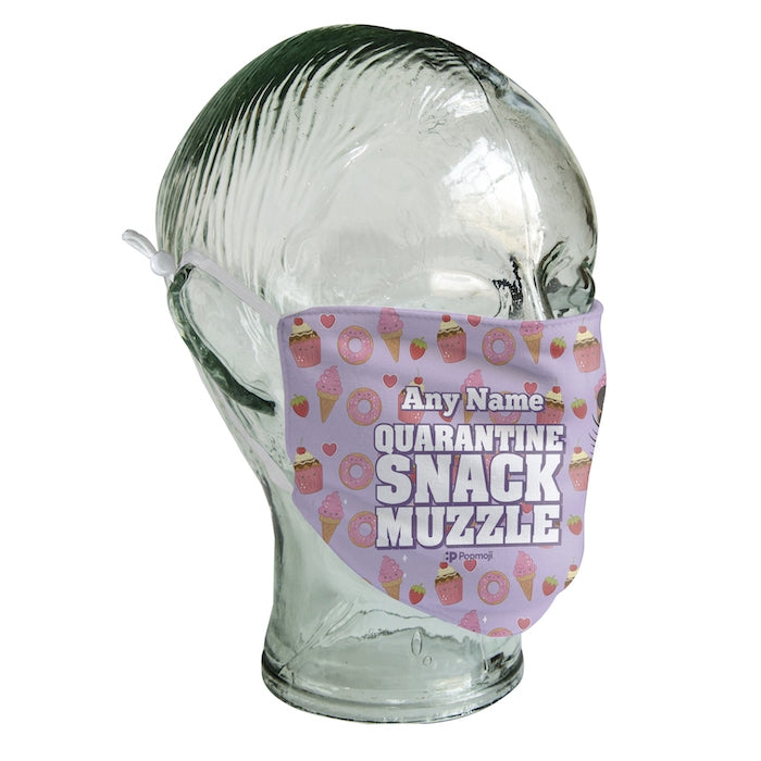 ClaireaBella Personalized Snack Muzzle Reusable Face Covering - Image 7