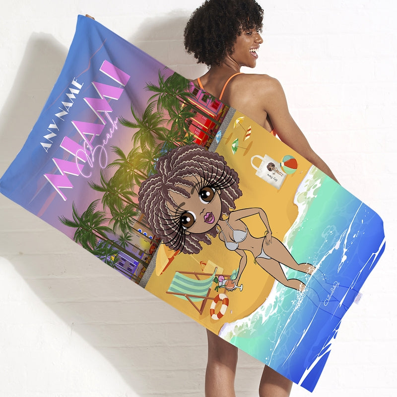 ClaireaBella Miami Beach Towel - Image 1