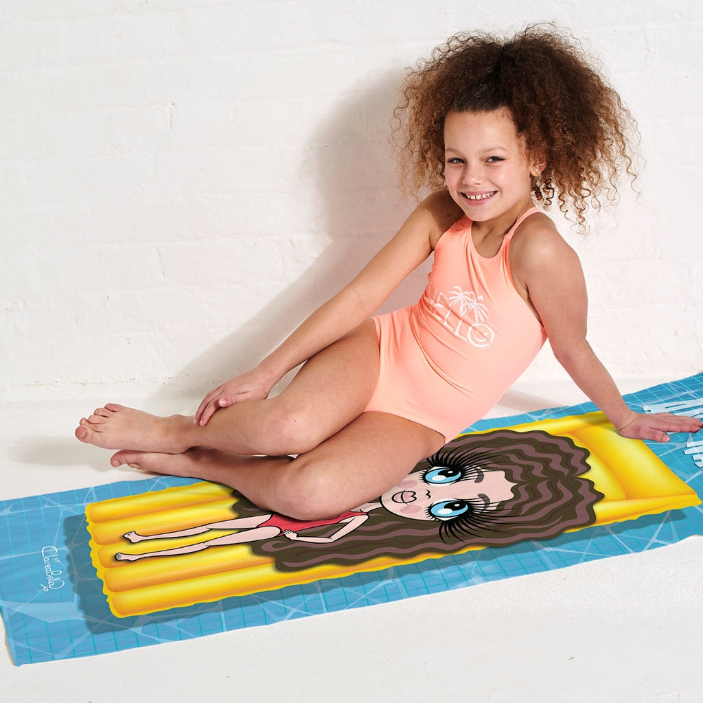 ClaireaBella Girls Chillax Beach Towel - Image 3