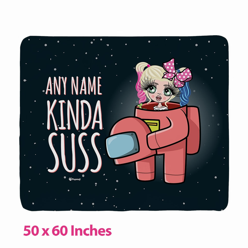 Girls Kinda Suss Fleece Blanket - Image 3