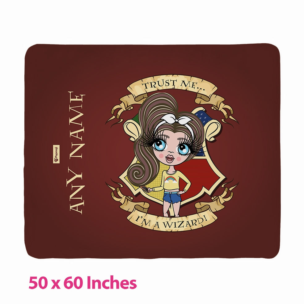 Girls Wizard Fleece Blanket - Image 3