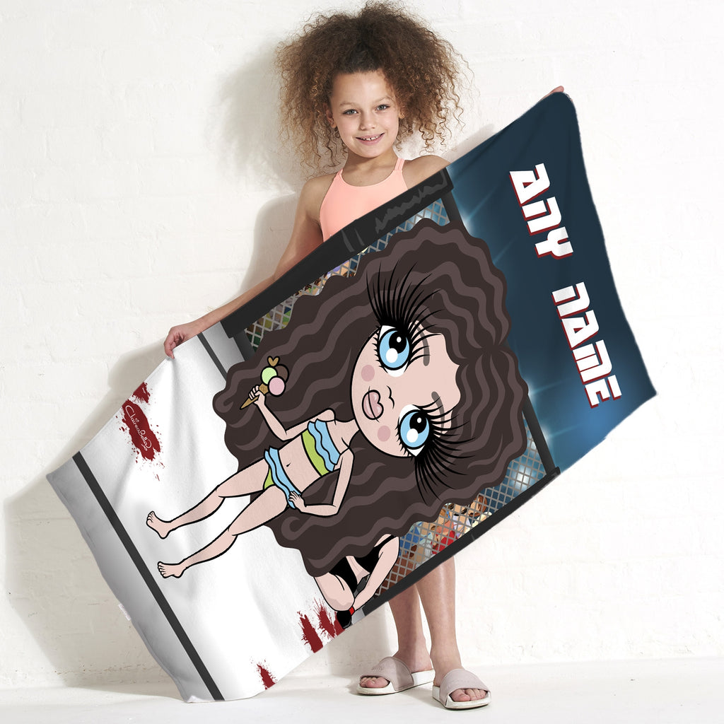 ClaireaBella Girls MMA Master Beach Towel - Image 2
