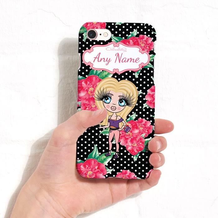 ClaireaBella Girls Personalized Country Floral Phone Case - Image 2