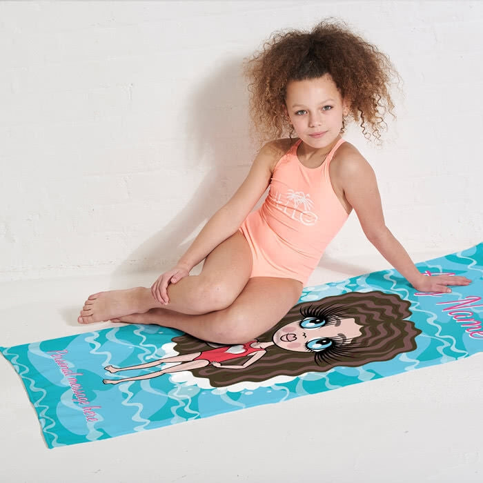 ClaireaBella Girls Pool Beach Towel - Image 9
