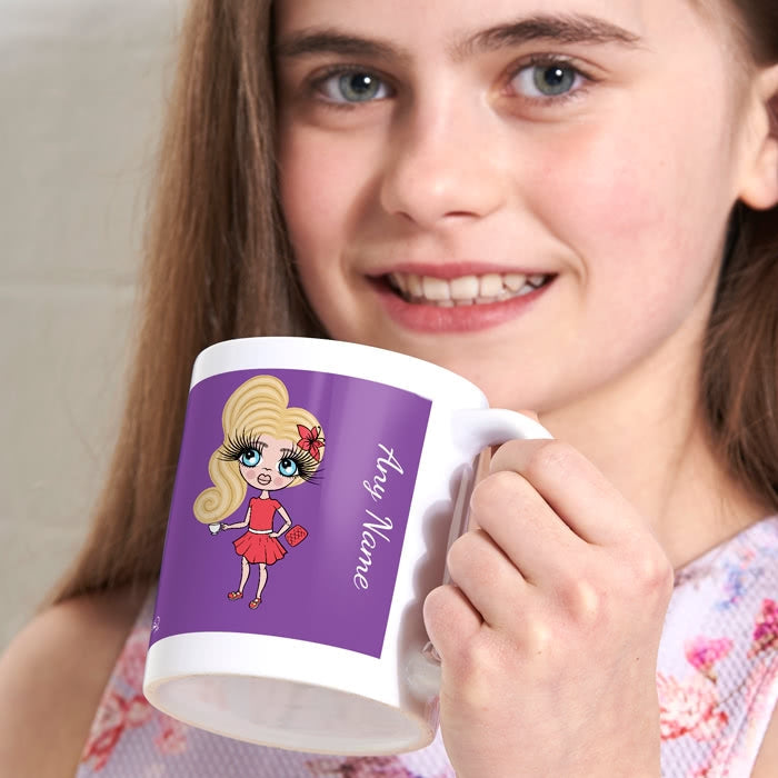 ClaireaBella Girls Purple Mug - Image 2