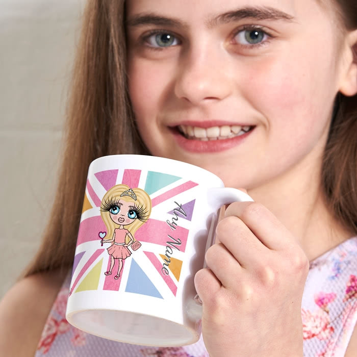 ClaireaBella Girls Union Jack Mug - Image 3