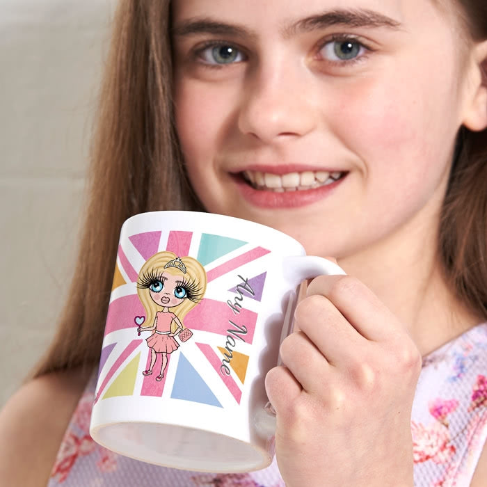 ClaireaBella Girls Union Jack Mug - Image 3
