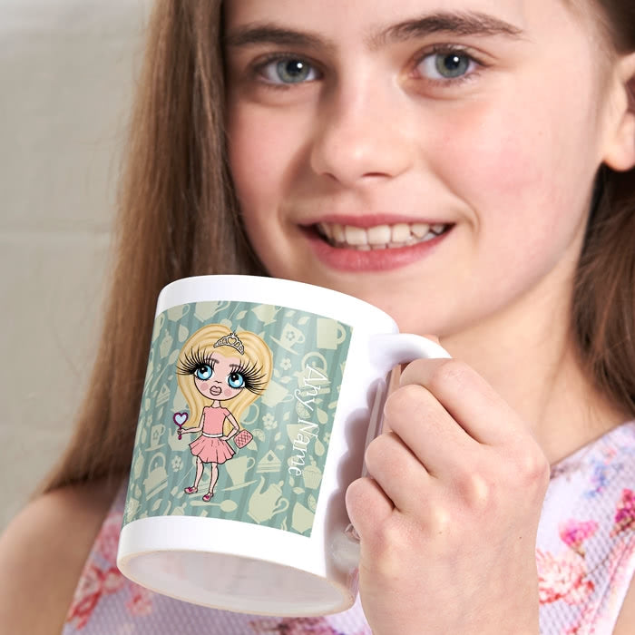 ClaireaBella Girls Teapot Print Mug - Image 2