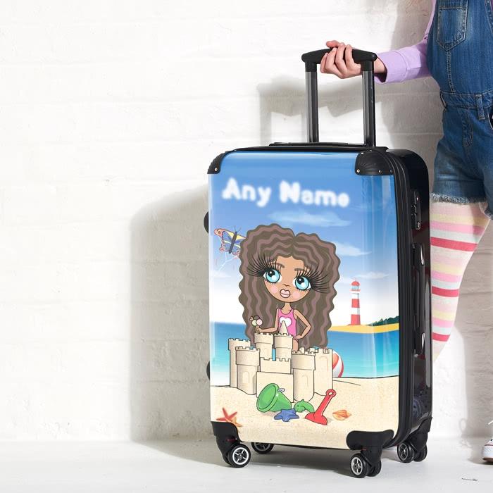 ClaireaBella Girls Sandcastle Fun Suitcase - Image 2