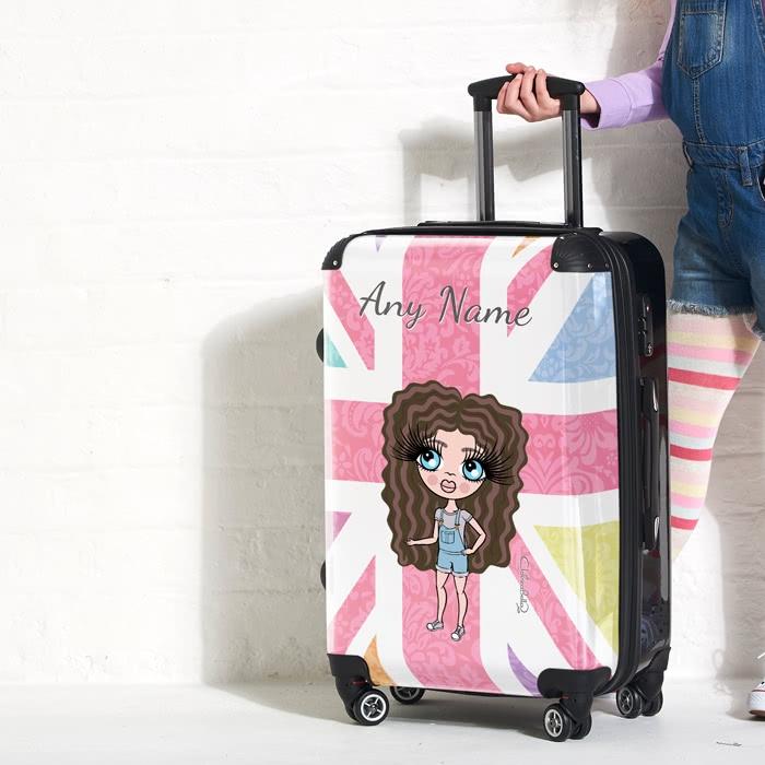 ClaireaBella Girls Union Jack Suitcase - Image 3