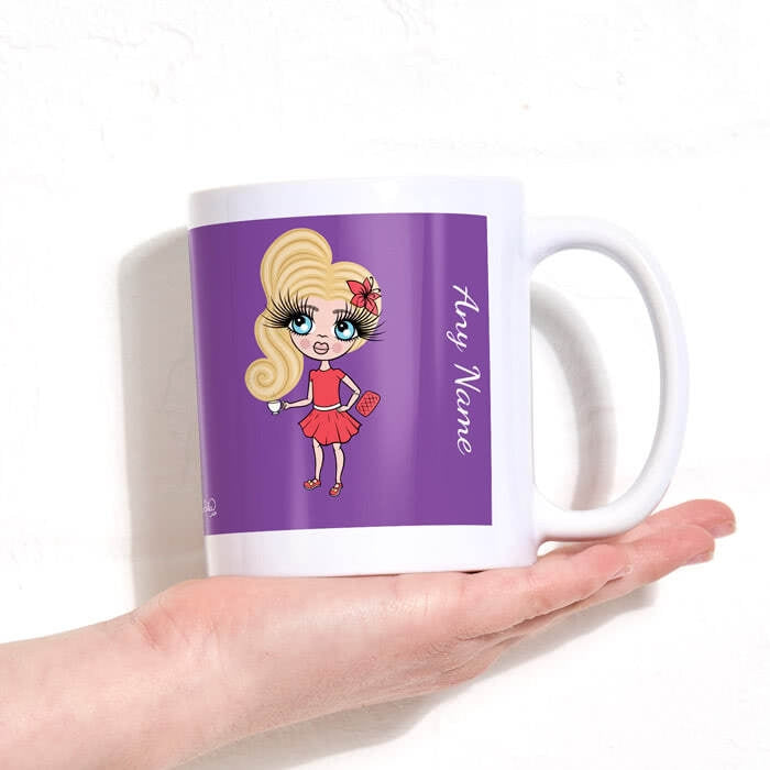 ClaireaBella Girls Purple Mug - Image 4