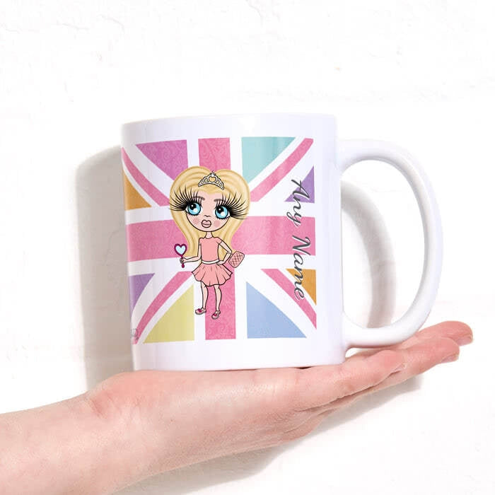 ClaireaBella Girls Union Jack Mug - Image 5