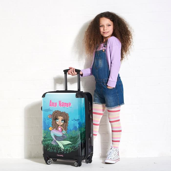 ClaireaBella Girls Mermaid Suitcase - Image 0