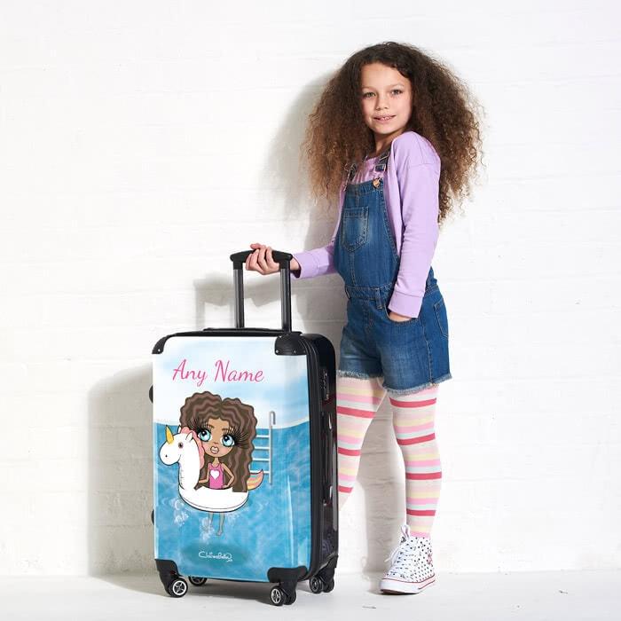 ClaireaBella Girls Unicorn Float Suitcase - Image 2