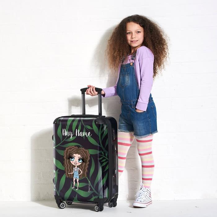 ClaireaBella Girls Tropical Suitcase - Image 3