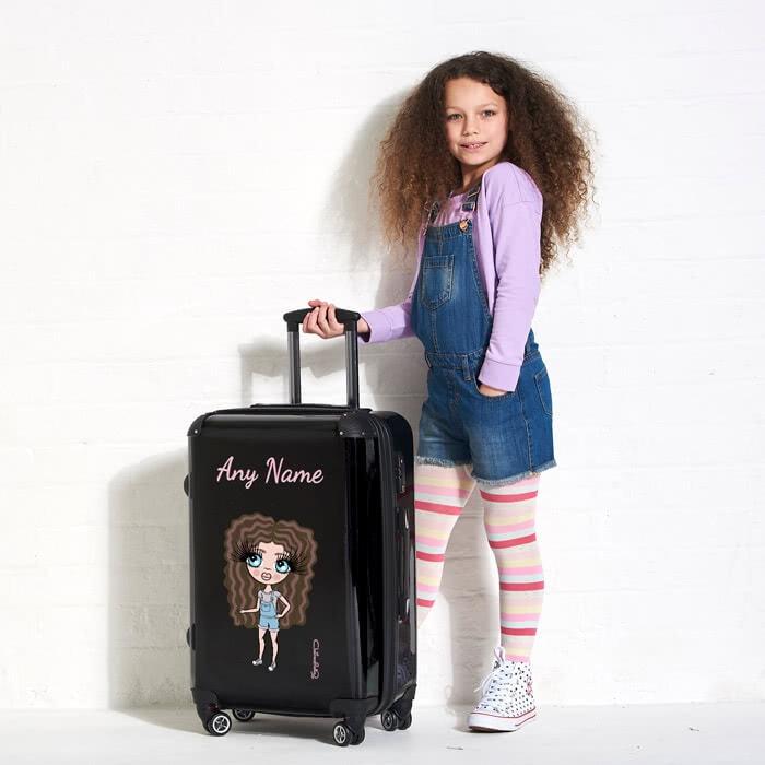 ClaireaBella Girls Black Suitcase - Image 2