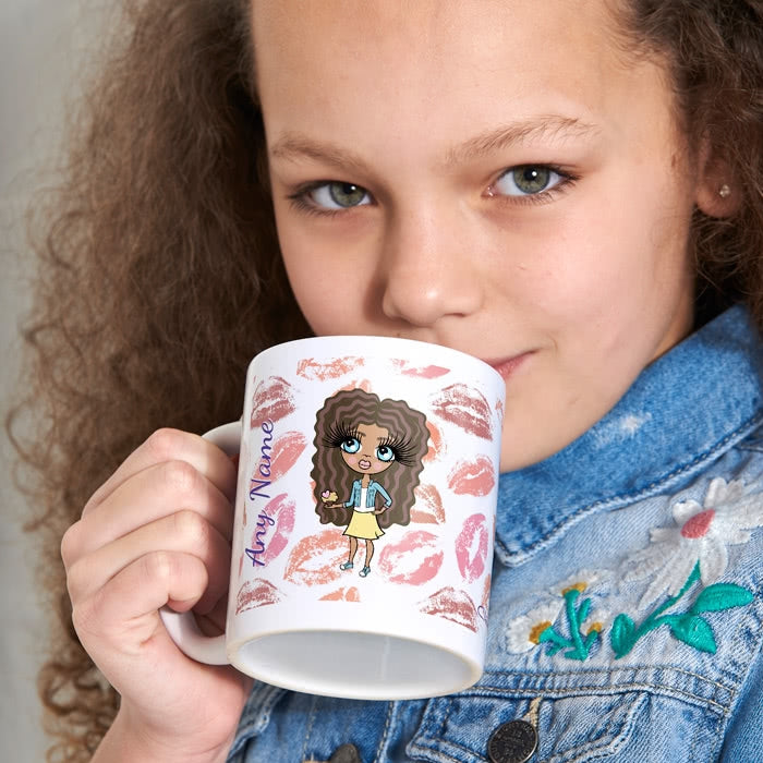 ClaireaBella Girls Lip Print Mug - Image 3