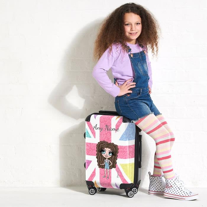 ClaireaBella Girls Union Jack Suitcase - Image 5