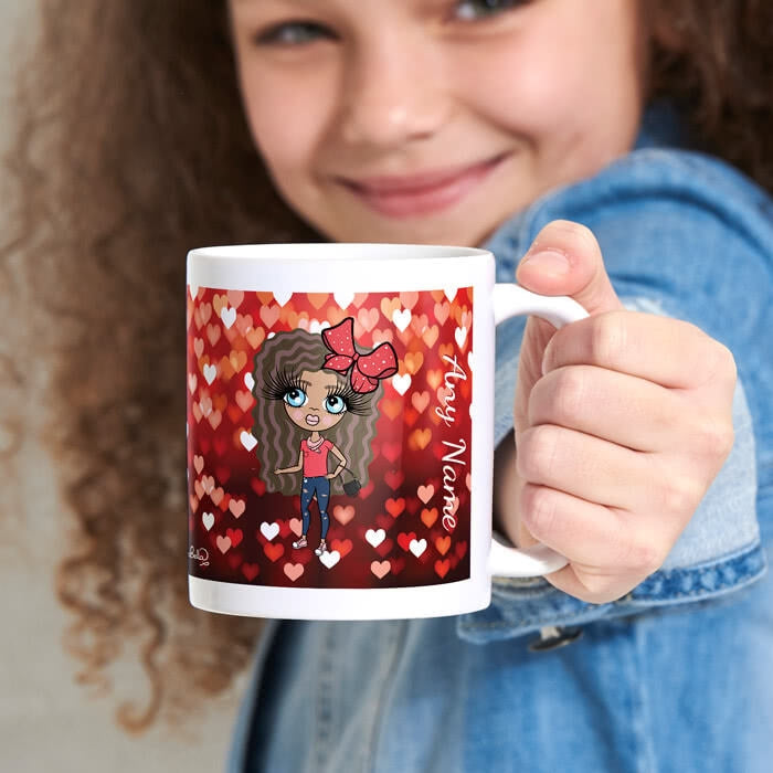 ClaireaBella Girls Heart Mug - Image 3
