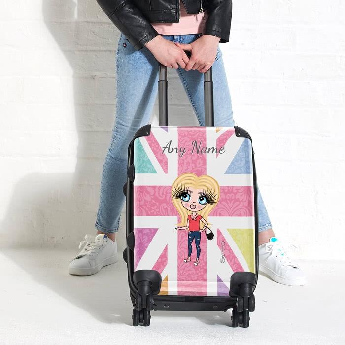 ClaireaBella Girls Union Jack Suitcase - Image 2