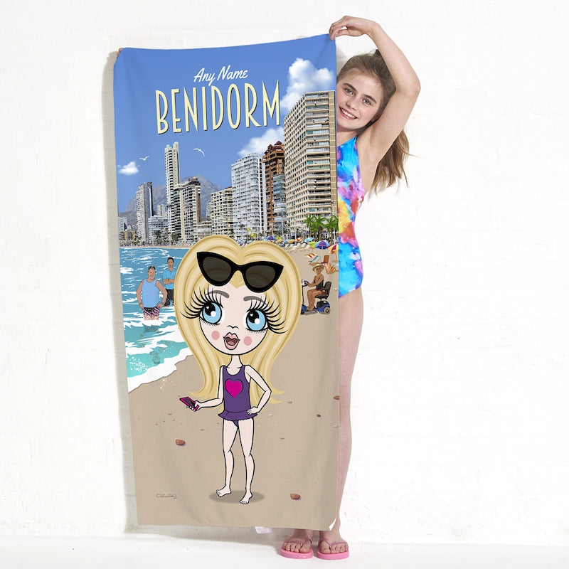 ClaireaBella Girls Benidorm Beach Towel - Image 3